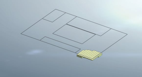 Fig. 5. Clays with silts layer