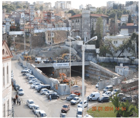 Figure 10_ Excavations under cut and cover structure