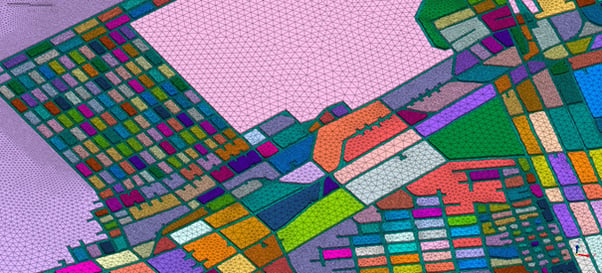 Figure 15_ The meshing of deposit level