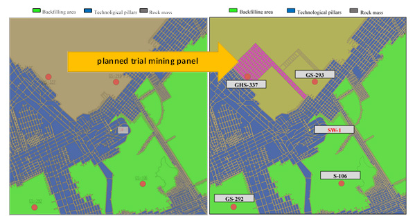 Figure 6_ Projected excavations of the underground laboratory