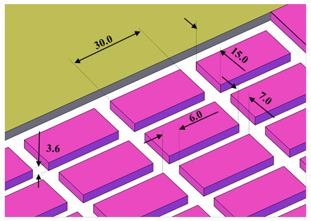 Figure 7_Dimensions of rooms and pillars within developed mining panel