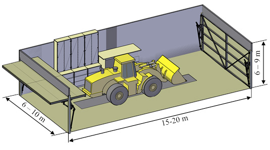 Figure 8_ Dimensions of functional mining chambers