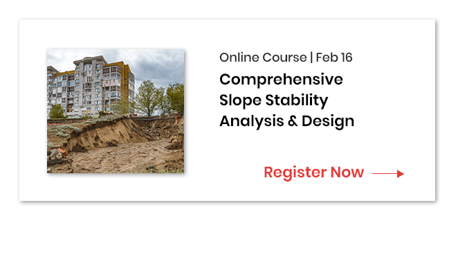slope stability - the first session