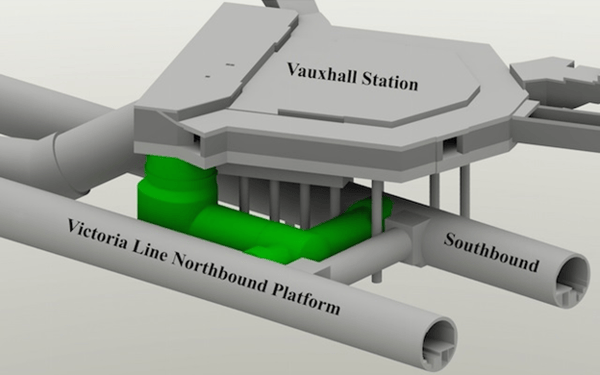 3D Rendering of new SCL shaft and tunnels